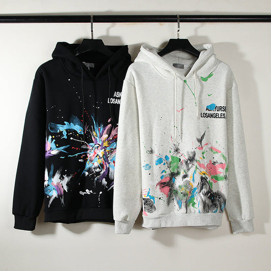 Askyurself Hoodie Fall Winter Hooded Sweatshirt Men's Coat
